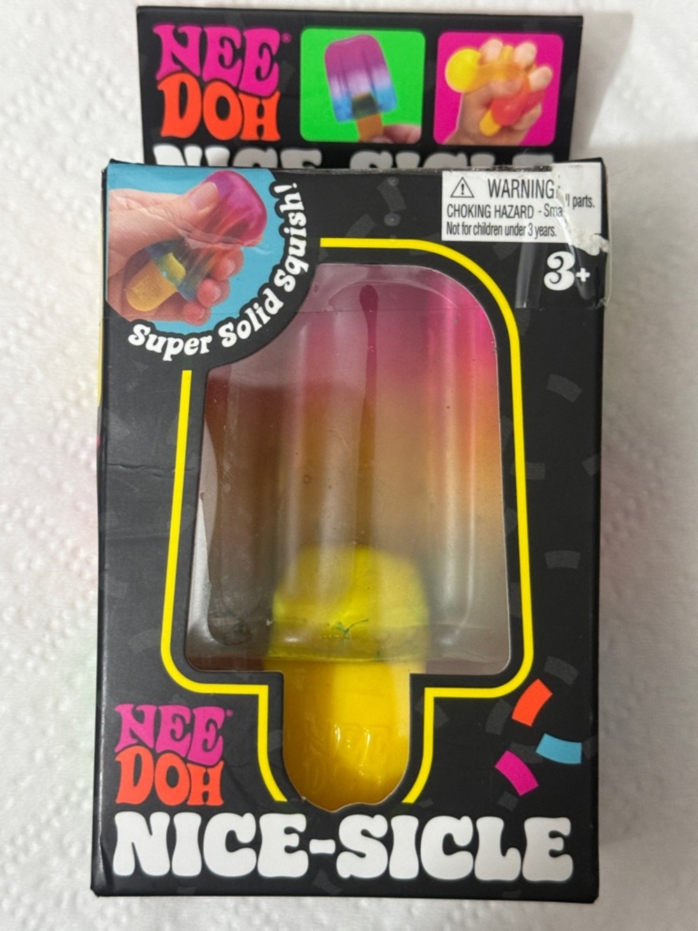NeeDoh Nice-Sicle Popsicle Super Solid Squish Toy